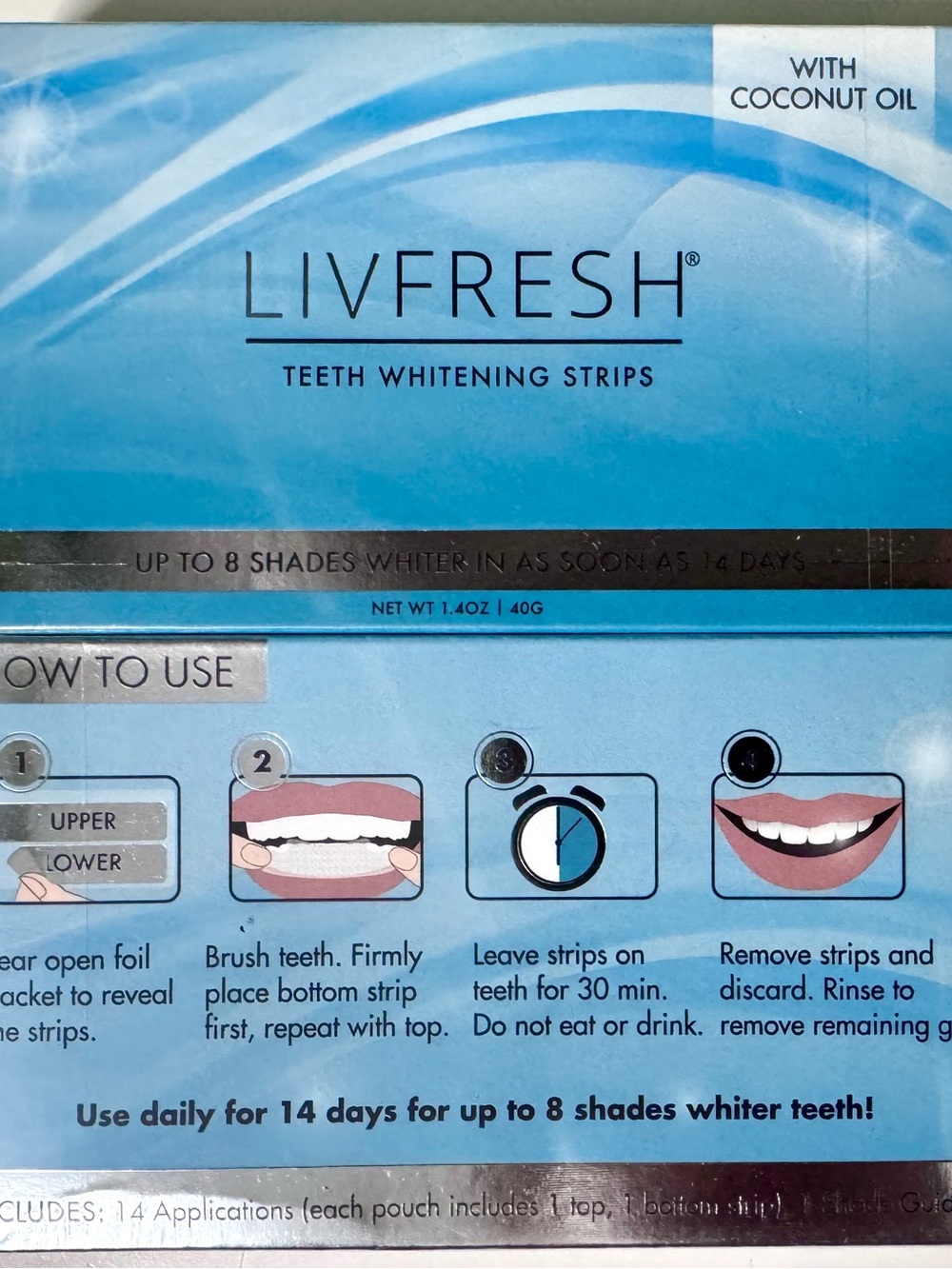 Livfresh Teeth Whitening Strips